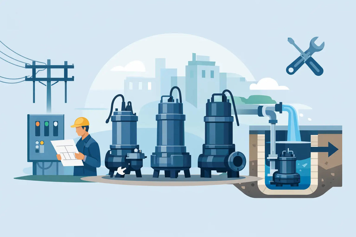 Three Phase Grinder Pump Selection and Setup