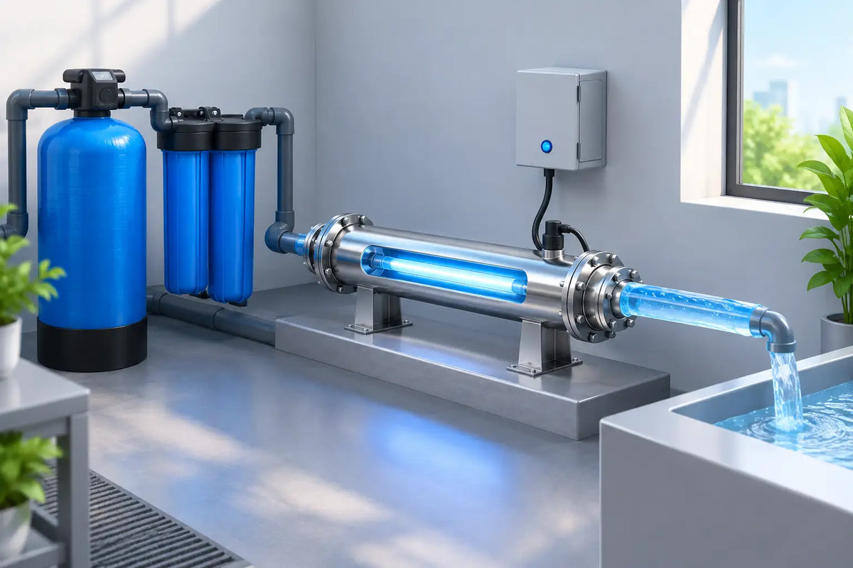 Commercial UV Installation for Reliable Water