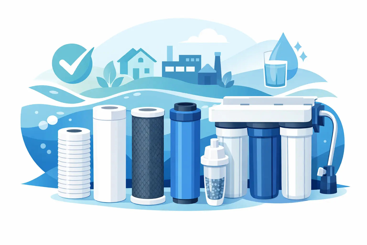 Choosing Water Filter Cartridges That Fit the Job