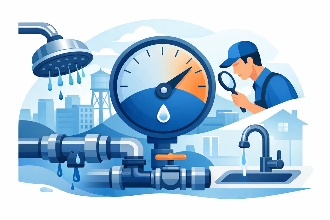 What Causes Low Water Pressure in Your System?