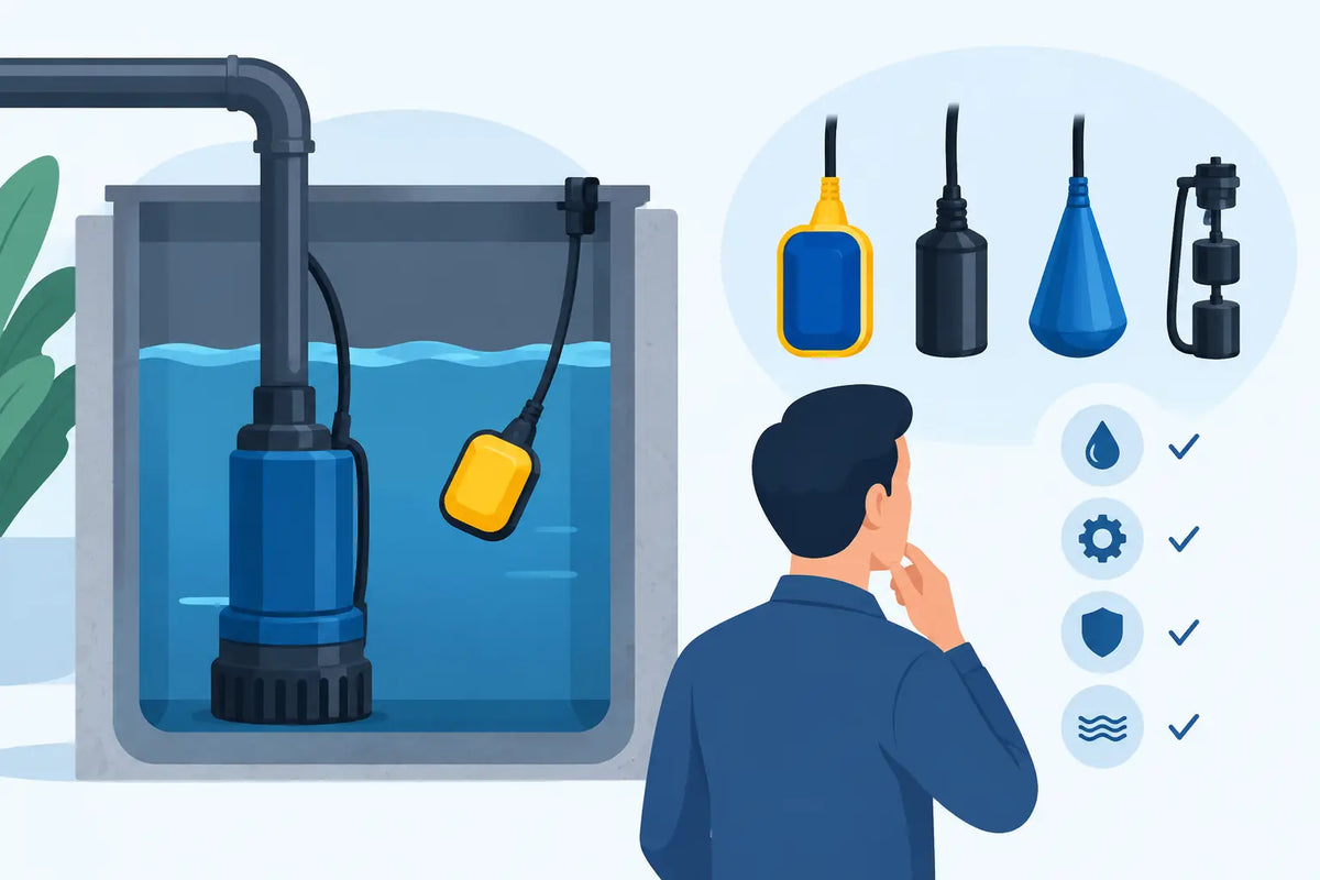 How to Select Float Switch for Pump Systems