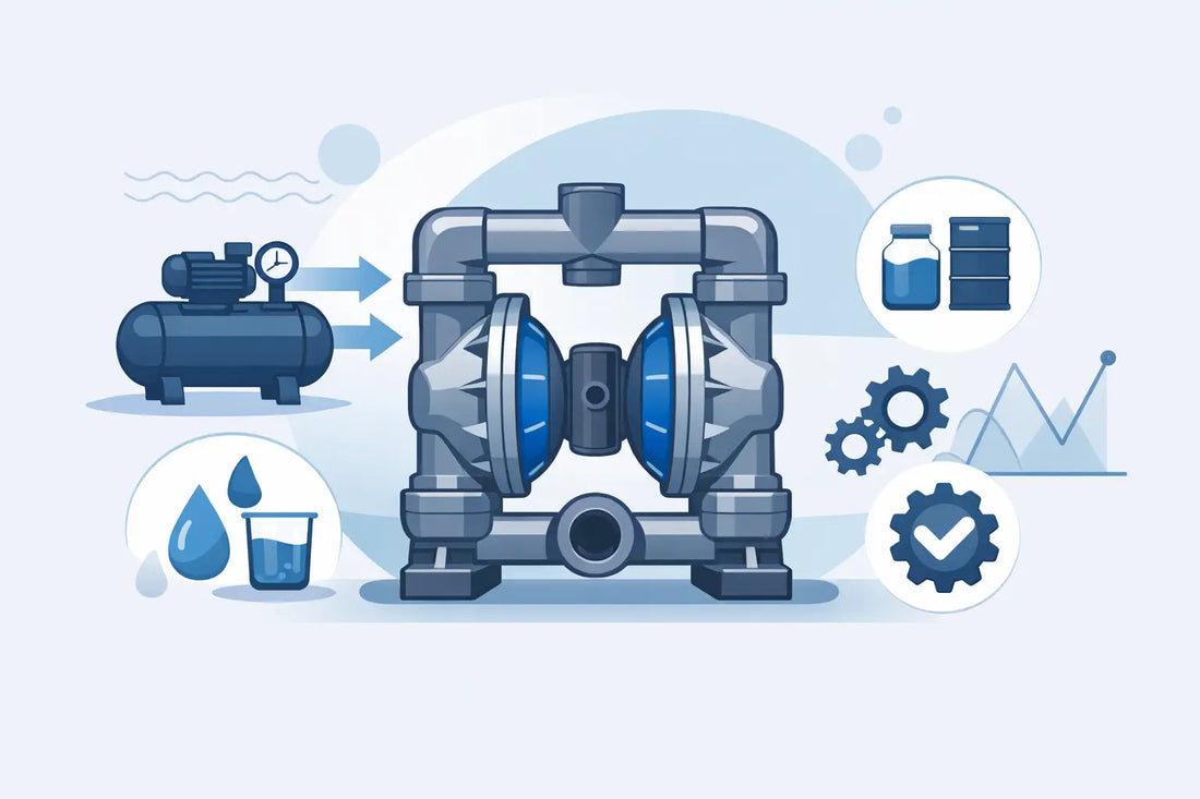 Air Operated Diaphragm Pump Selection Basics
