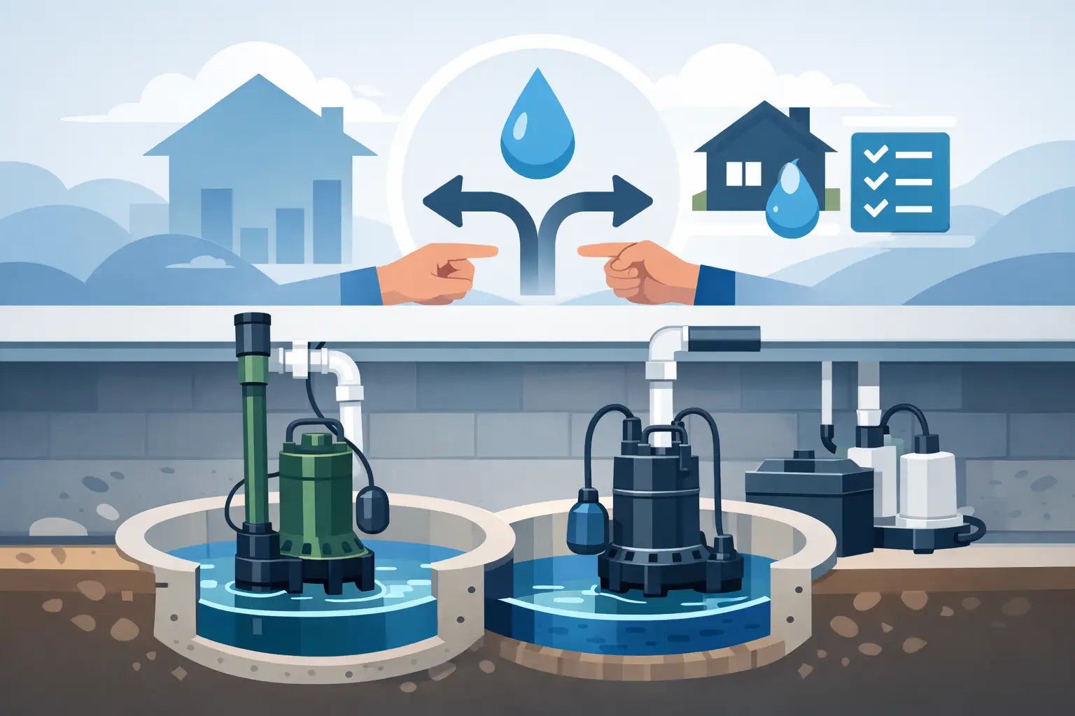Sump Pumps: How to Choose the Right System