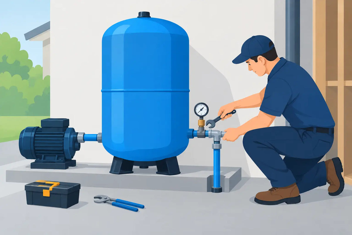 How to Install a Pressure Tank the Right Way