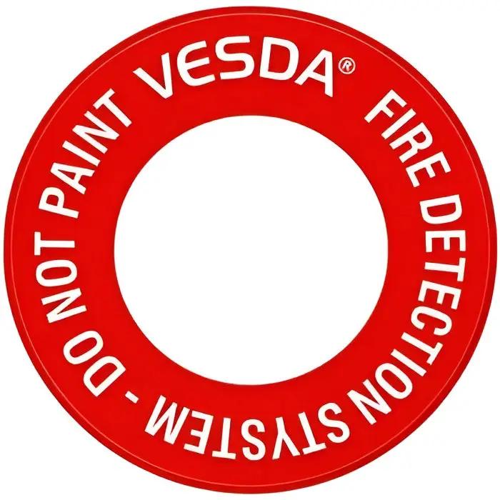 Kidde Round Point Labels White for Fire Safety Systems 50ct