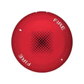 Kidde Genesis Red Fire Ceiling Speaker Clear Emergency Alerts for Safety