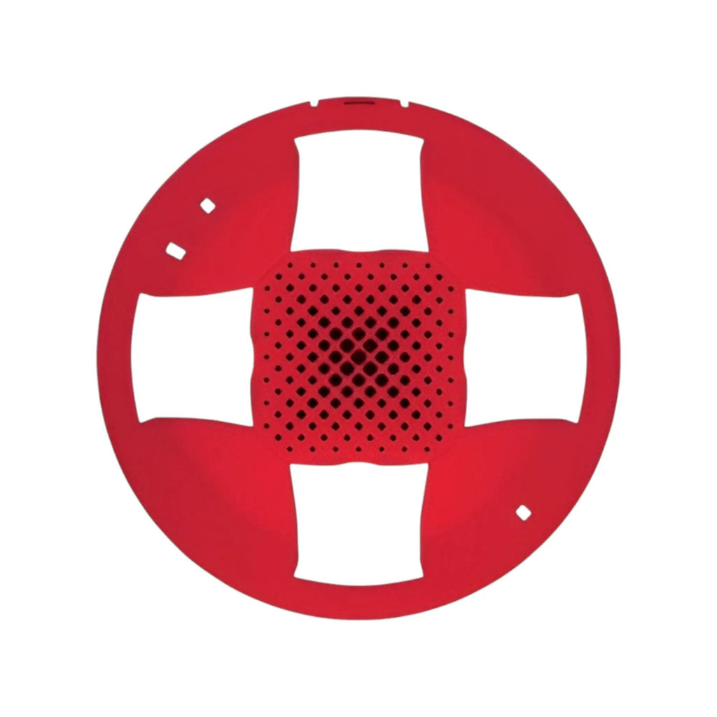 Kidde Genesis Red Ceiling Speaker Strobe Cover UL/FM Approved for Enhanced Fire Safety