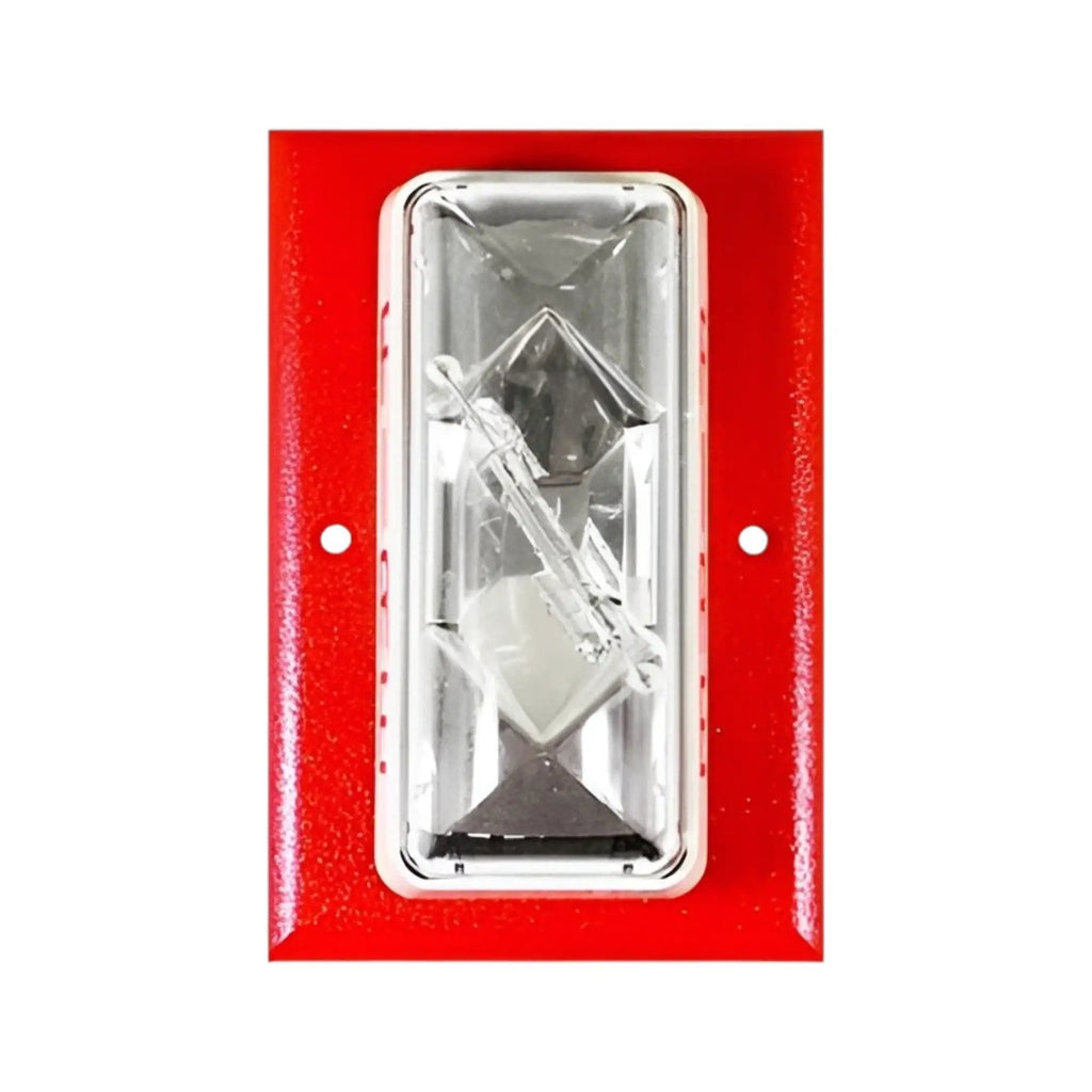 Kidde 110 Cd Red Strobe Light 120 Vac High-Intensity Fire Alert for Home and Business Safety