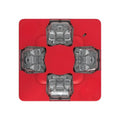 Kidde Outdoor Strobe 15-30 Cd Red High-Visibility Fire Alert
