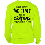 Crayons - Long Sleeve Hi-Vis Safety Yellow Shirt