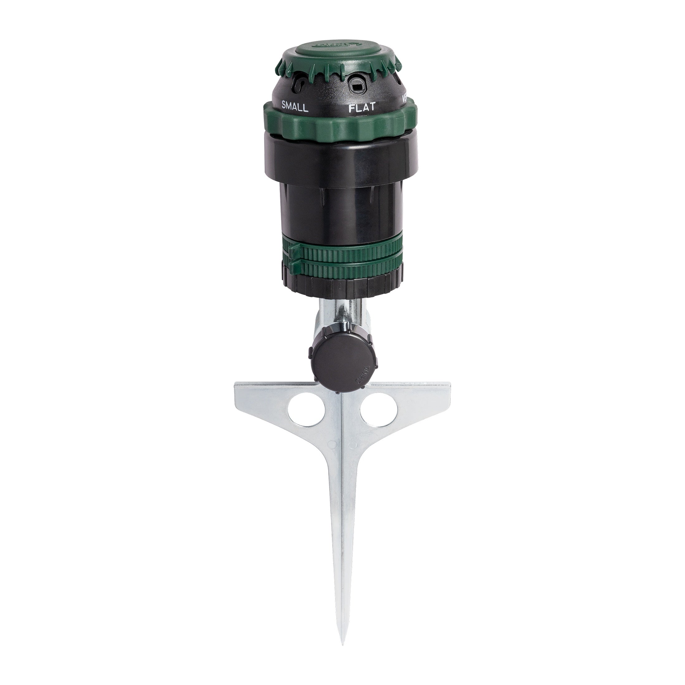 H2O-Six® Gear-Drive Sprinkler on Metal T Spike 58573