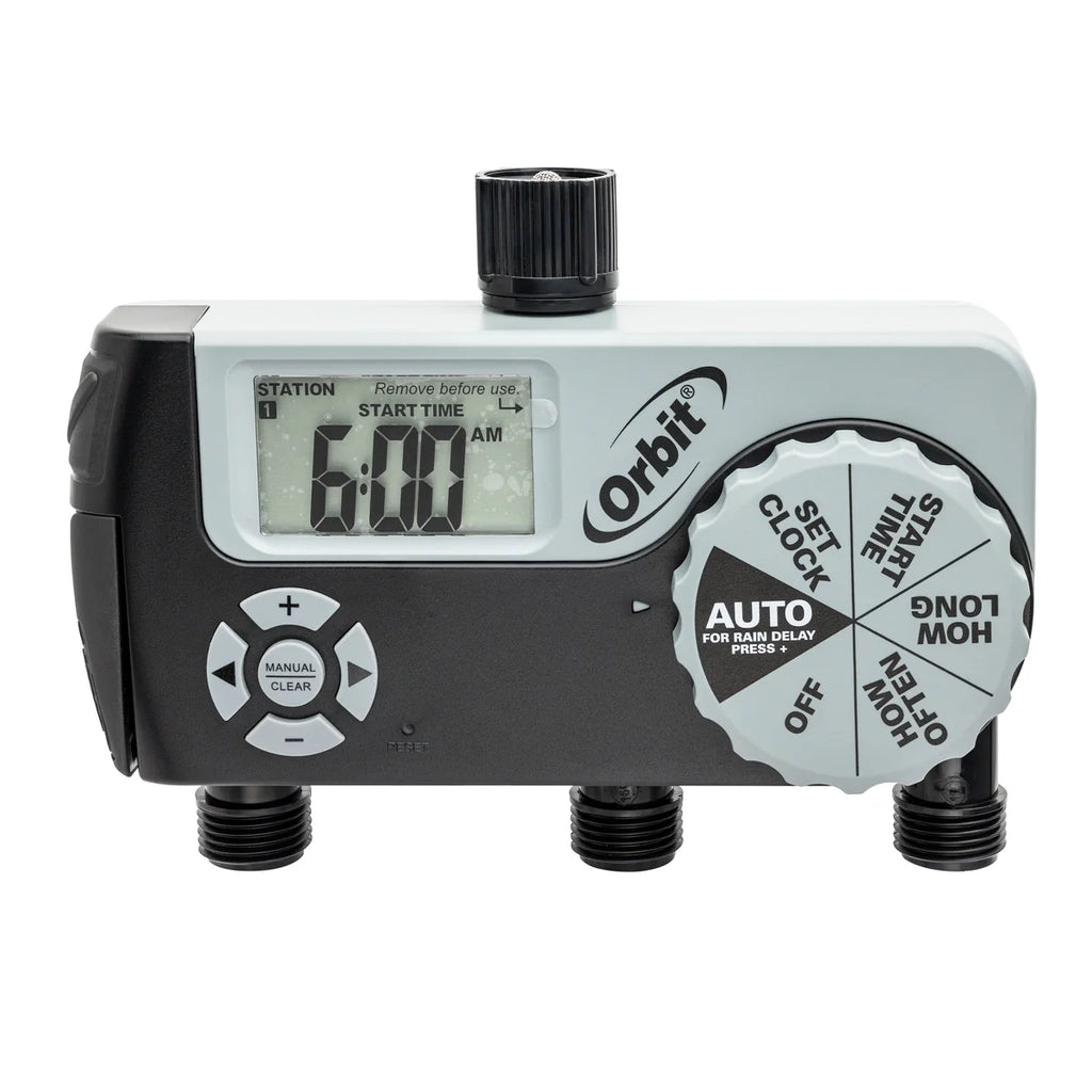 3 Outlet (1 Manual/2 Digital) Hose Faucet Timer | 56233D