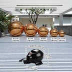 Yescom Set(6) Inflatable Mirror Balloons with Electric Air Pump