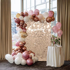 Yescom Square Sequin Shimmer Wall Backdrop Color Options