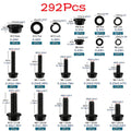 M6/M8/M10 Flange Bolt Kit (549PCS) | Hex Bolts, Nuts & Washers