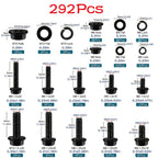 M6/M8/M10 Flange Bolt Kit (549PCS) | Hex Bolts, Nuts & Washers