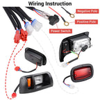 Yescom Golf Cart Halogen Headlight & LED Tail Light Kit for Club Car