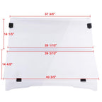 Yescom Golf Clear Windshield Fold Down Acrylic for EZGO TXT 1995-2013