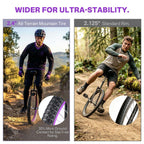 Yescom 20 inch Mountain Unicycle for Adults and Teens Municycle Purple Rim
