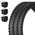 Yescom 16"-24" Opt. Bicycle Tires & Tubes 3-Pack for Trike & Unicycle