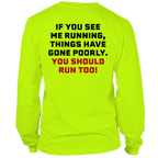 Run - Long Sleeve Hi-Vis T-Shirt