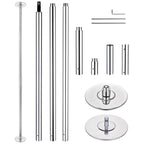 Yescom 12ft Spinning Static Dancing Pole Removable D45mm