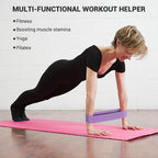 Yescom 3.15" Extra Wide Fabric Resistance Bands for Legs 3ct. (18-70lbs)