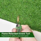 Yescom Event Turf Rolls for Pop-ups & Trade Shows High-Traffic Surface 3/8"H