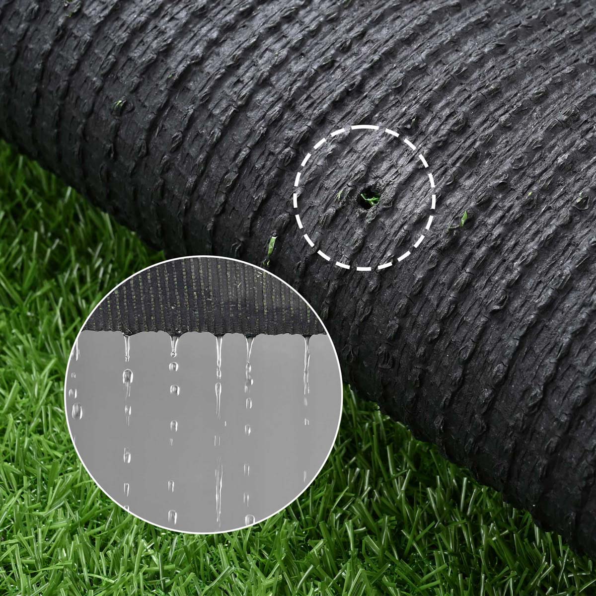 Yescom Indoor Pet Turf Rolls for Dog Daycare Facility 13/16"H
