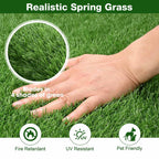 Yescom Outdoor Pet Turf Rolls for Dog Daycare Facility 13/16"H