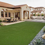 Yescom 4-Tone Autumn Blend Commercial Artificial Turf, 1 3/8"H