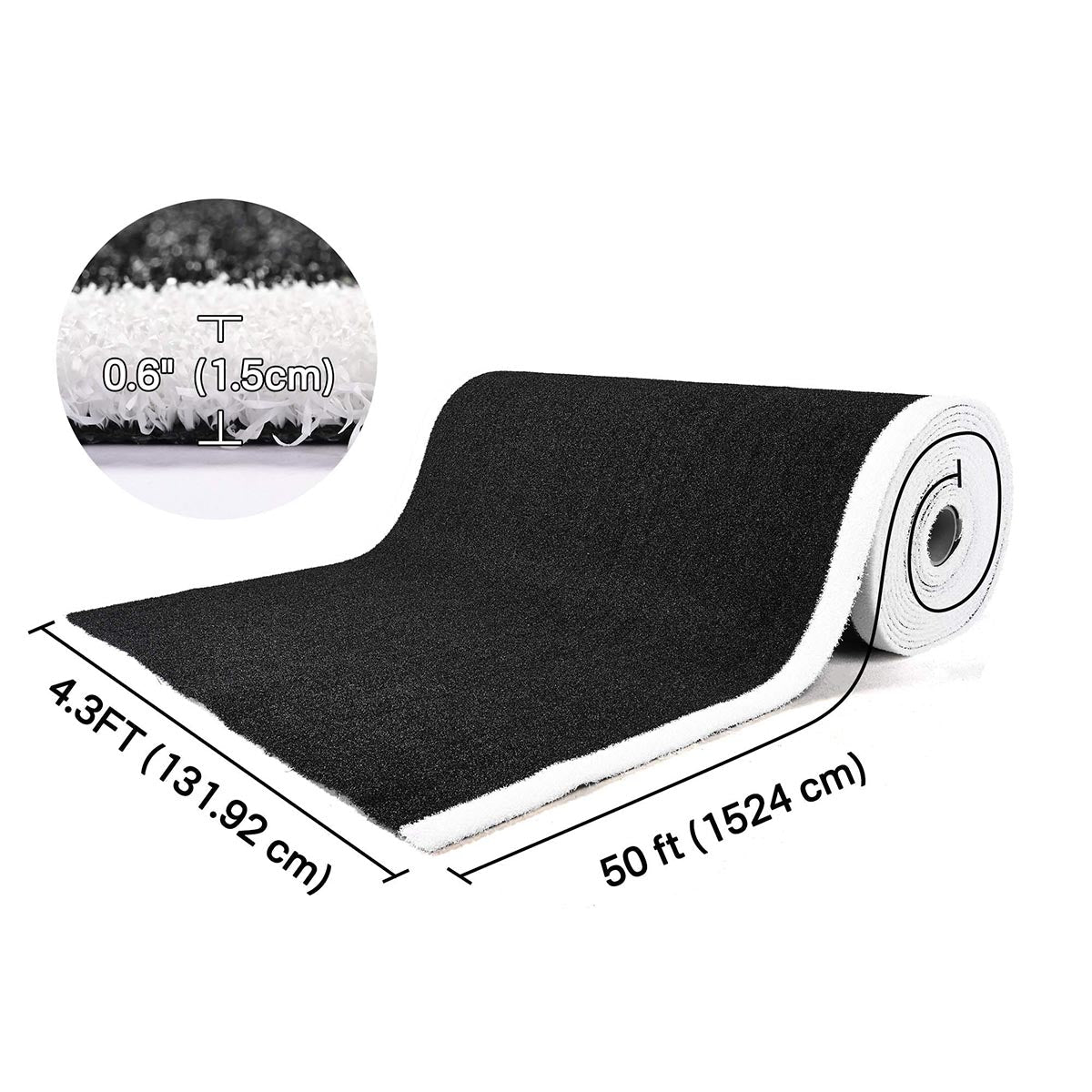 Yescom HybridLane Agility Turf for Sled, Speed Drills & Functional Fitness
