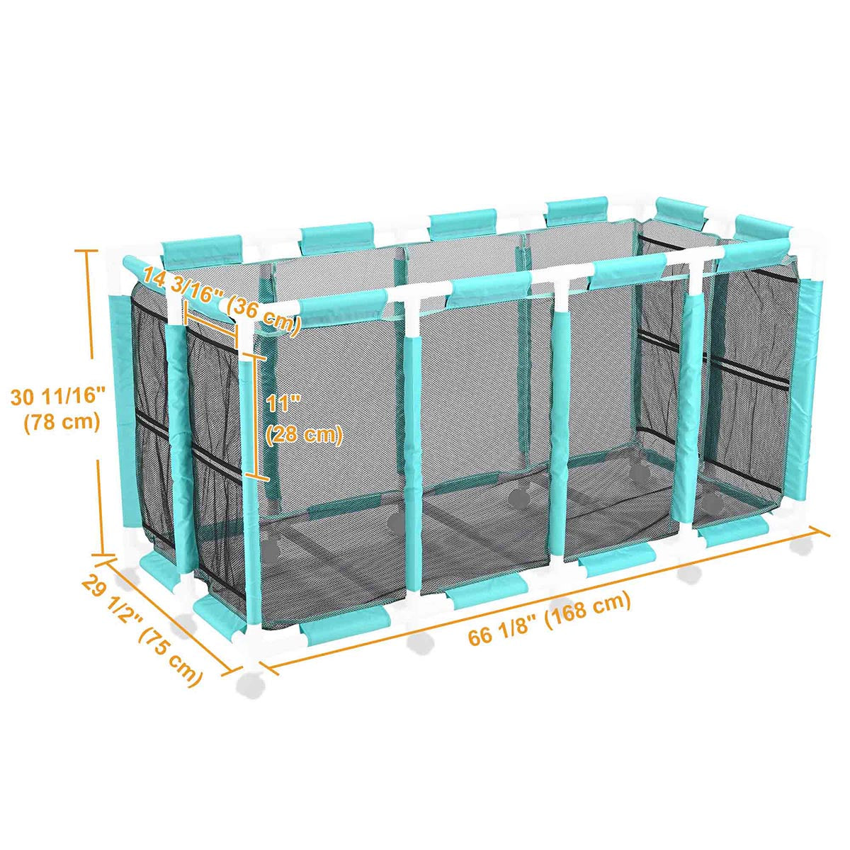 Yescom Replacement Mesh for Stable Pool Toy Storage - PVC