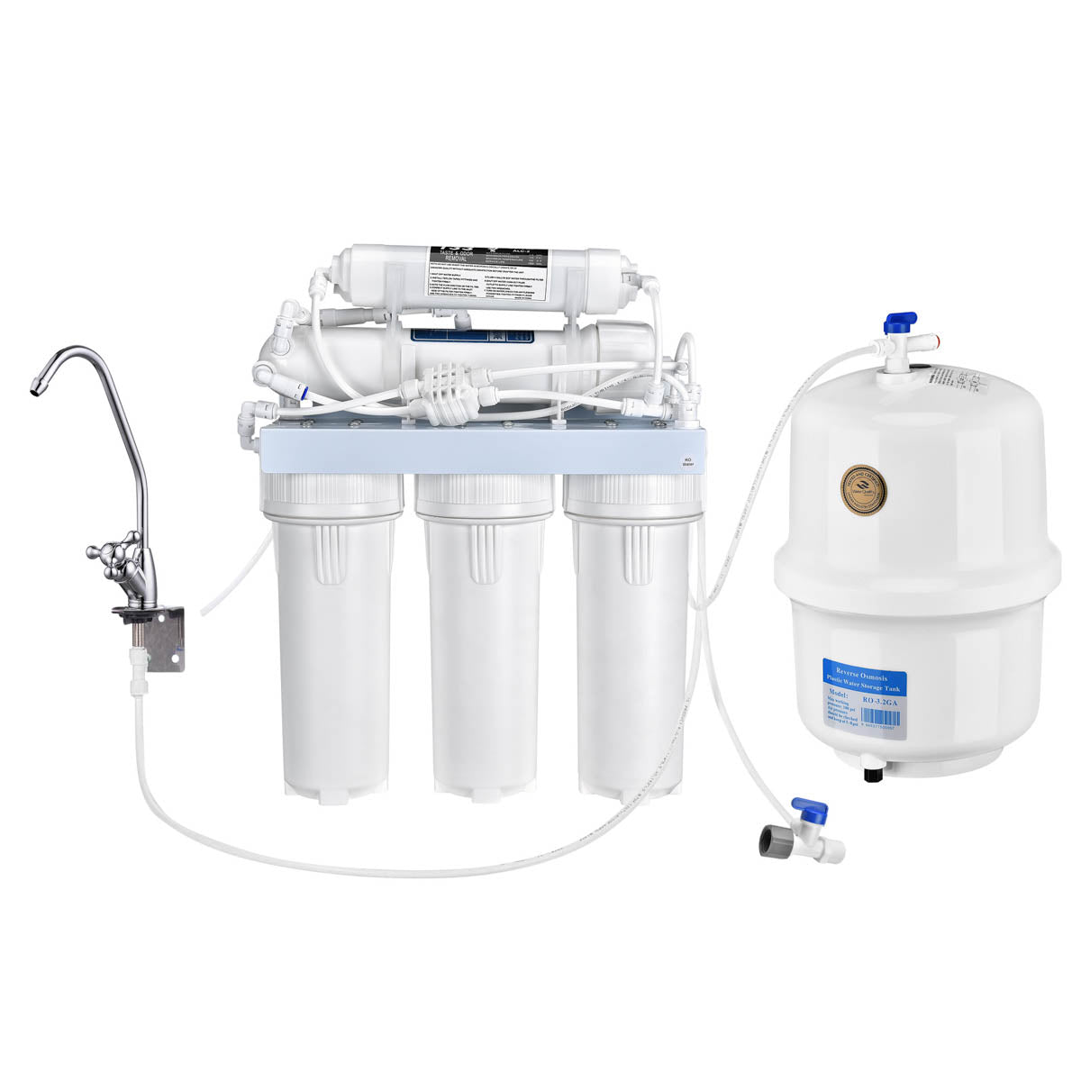 Yescom 5-Stage Water Filter System w/ 8 Extra Filters