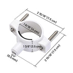 Yescom 10x Drain Saddle Clamp with 1/4" Quick Connect Fitting