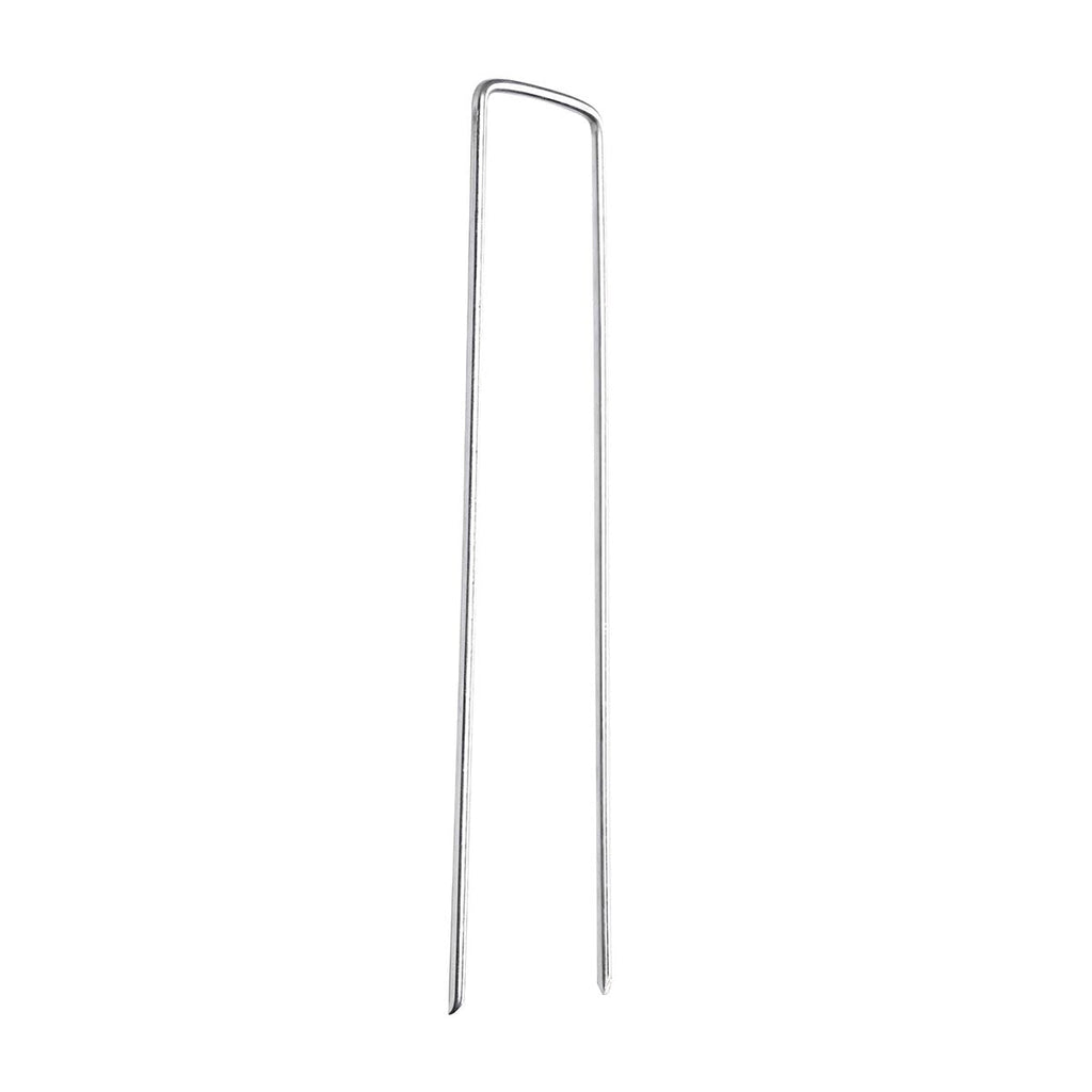 Yescom Galvanized Landscape Staples 6" U-Shaped Artificial Turf Pins