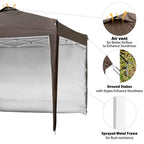 Yescom 10x10 Pop Up Canopy Tent with Weight Bags Air Vent
