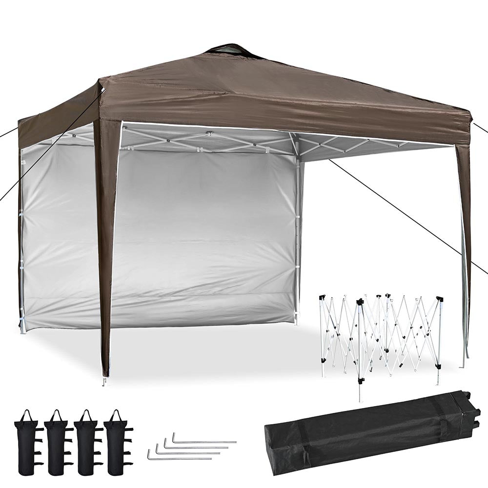 Yescom 10x10 Pop Up Canopy Tent with Weight Bags Air Vent