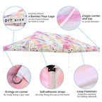 Yescom 10x20 Replacement Canopy Tie-dyed Pink