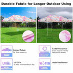 Yescom 10x20 Replacement Canopy Tie-dyed Pink