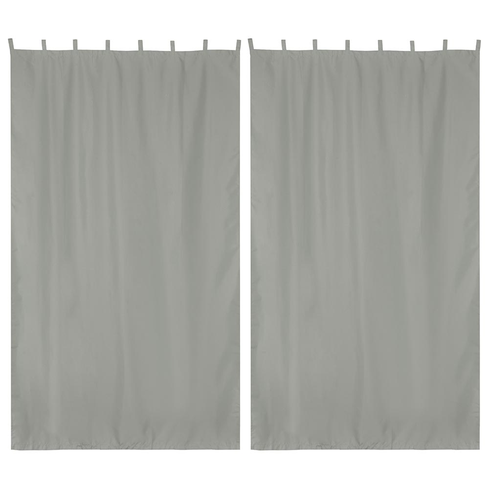 Yescom 2-Pcs Outdoor Tab Top Curtain Panel, 54Wx96L