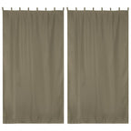 Yescom 2-Pcs Outdoor Curtain Panel, Tab Top, 54Wx120L