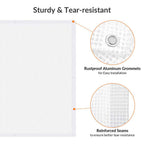 Yescom Heavy-Duty Tarp Poly Clear Waterproof Cover 14mil