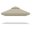 Yescom 10' x 10' Waterproof Gazebo Canopy Replacement Top 2-Tier