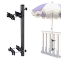 Yescom Umbrella Holder for Deck Railing/Post - Pole D1 9/16"