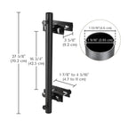 Yescom Umbrella Holder for Deck Railing/Post - Pole D1 9/16"