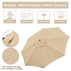 Yescom 13ft Outdoor Patio Market Garden Table Umbrella
