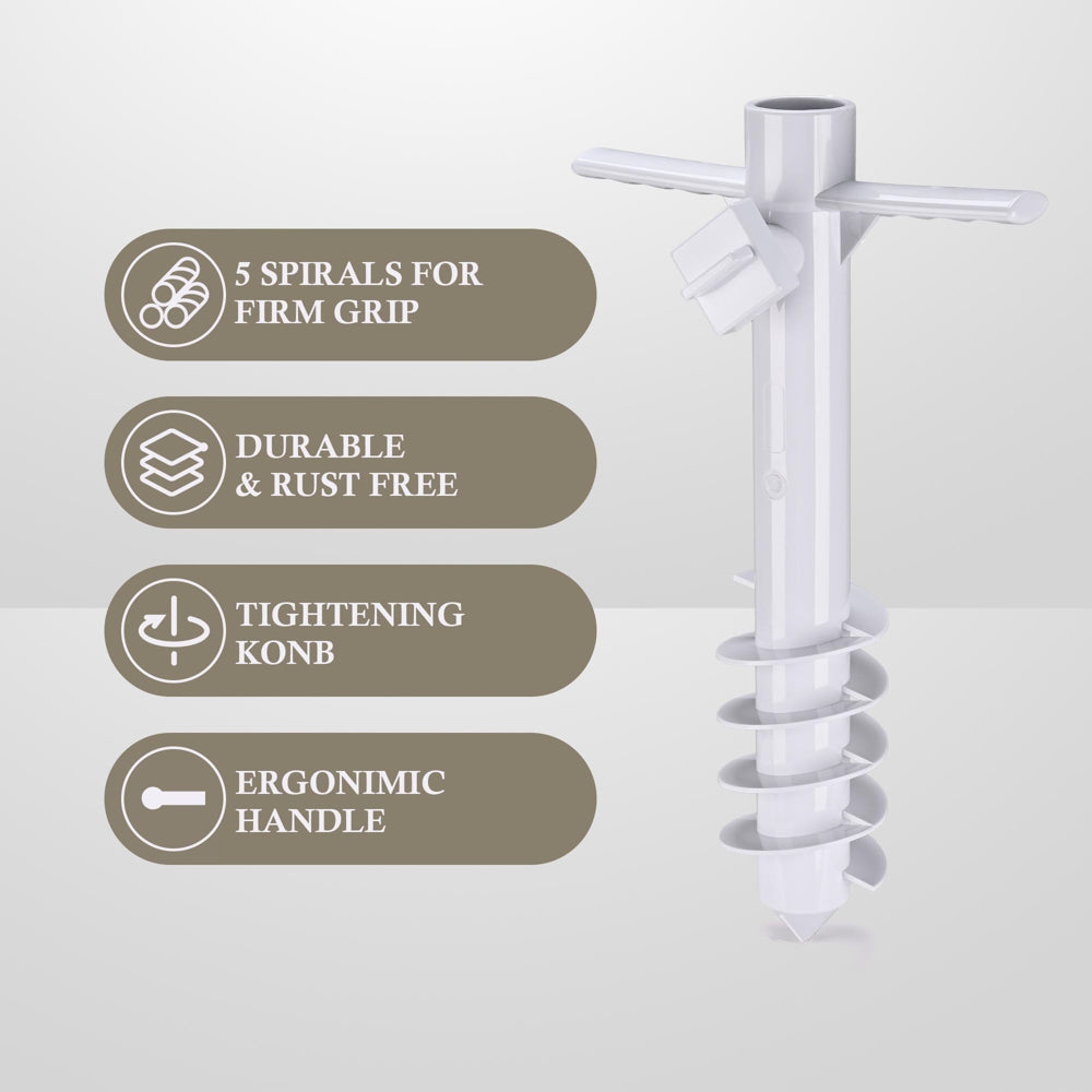 Yescom Beach Umbrella Anchor for Poles D1 1/4"