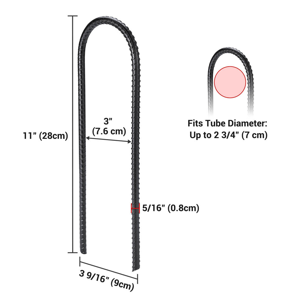 Yescom 11" Trampoline Stakes Dog Playpen Ground Stakes