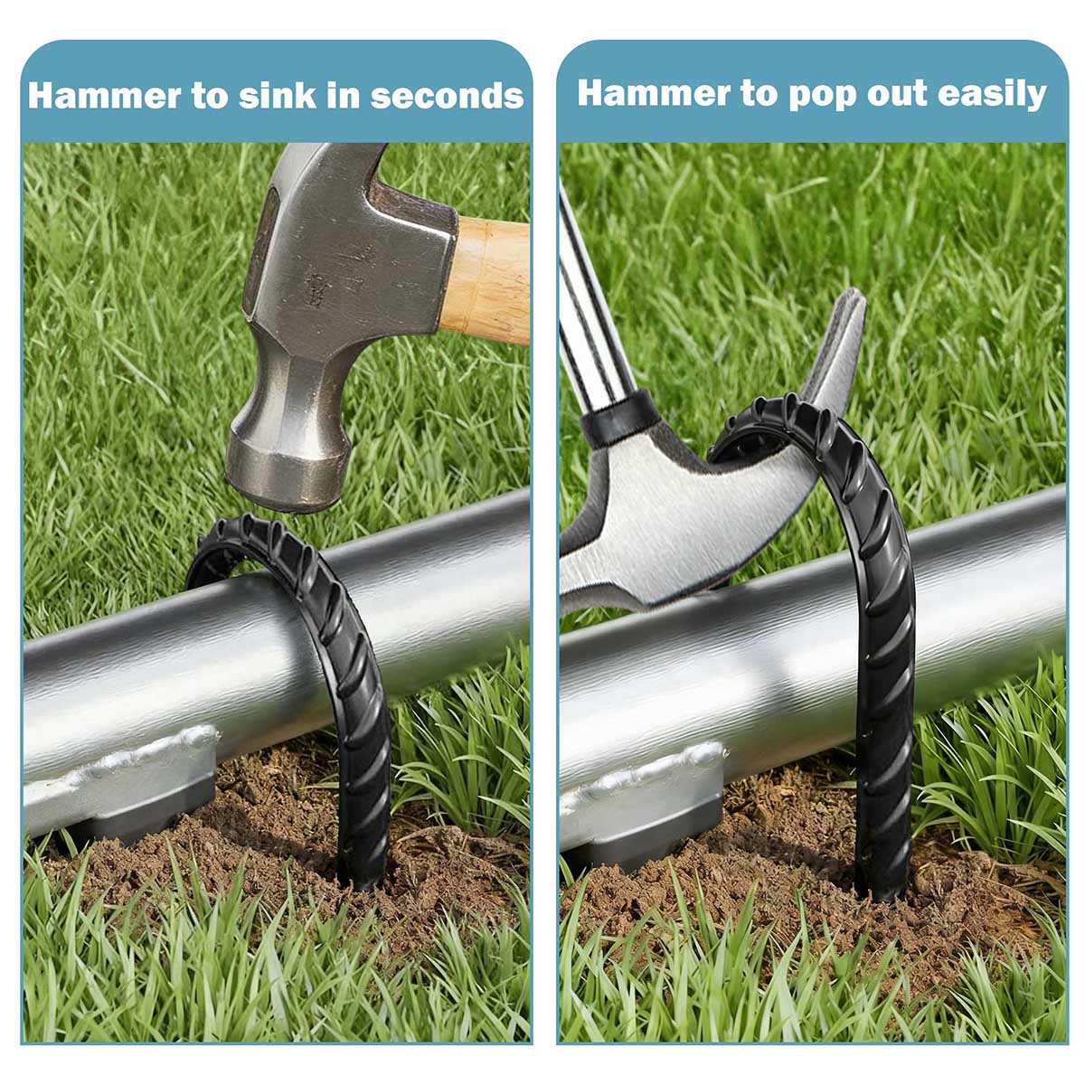 Yescom 11" Trampoline Stakes Dog Playpen Ground Stakes